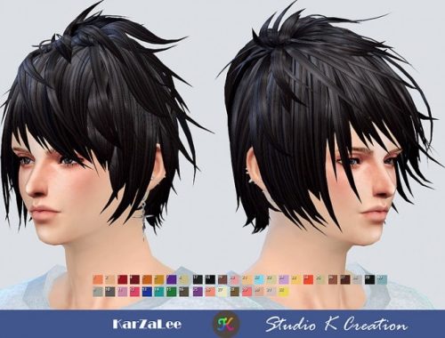 Animate hair 98 L at Studio K-Creation