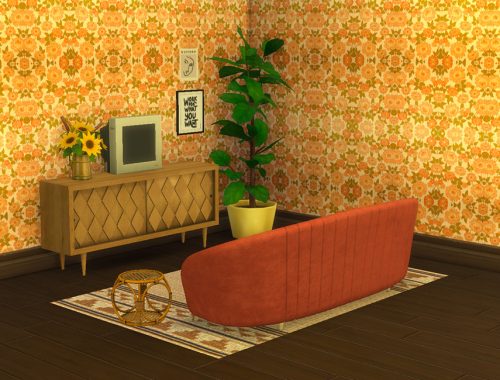 70s Pattern Wallpaper