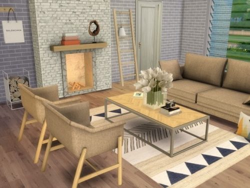 Cozy Apartment at Descargas Sims