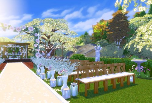 Wedding venue at Mony Sims
