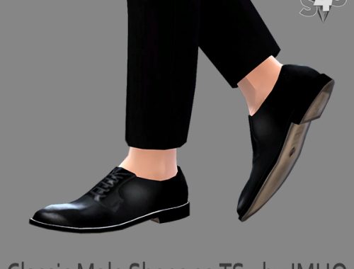 Classic Male Shoes #02 at IMHO Sims 4
