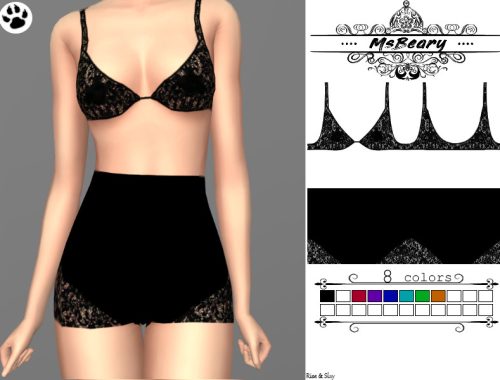 Lacey Top And Bottom