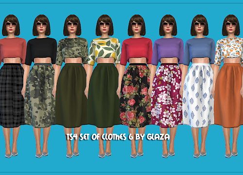 SET OF CLOTHES 6 at All by Glaza