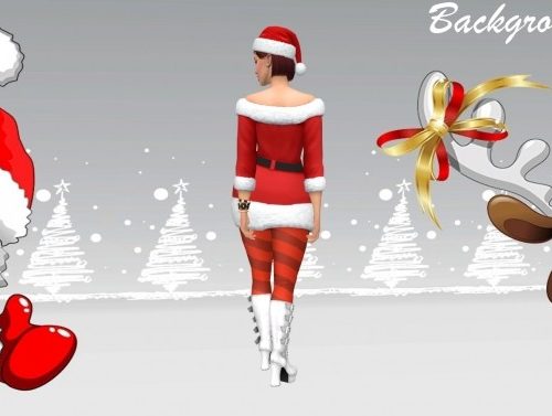 Christmas 2018 Backgrounds Part 1 at Annett’s Sims 4 Welt