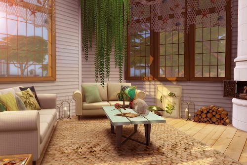 Summer Beach House at Lily Sims