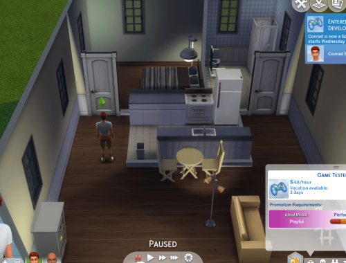 Game Development Career (The Sims Life Stories)