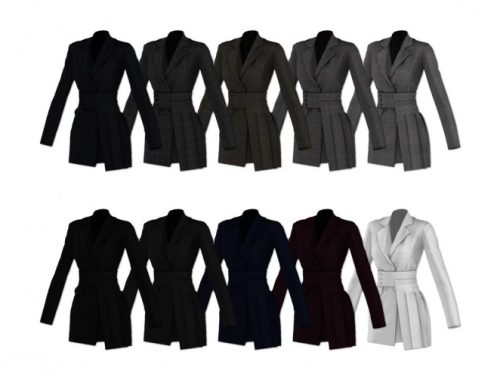 Blazer dress at Rona Sims