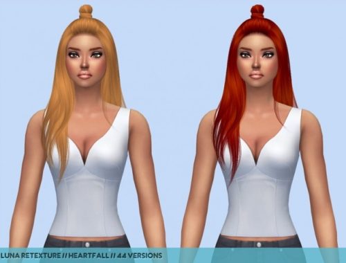 Nightcrawler Hair Recolors part 2 at Heartfall