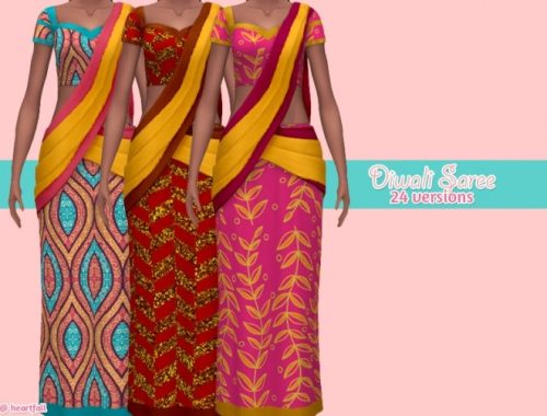 Diwalee saree at Heartfall