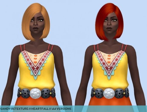 Hair retextures part 1 at Heartfall