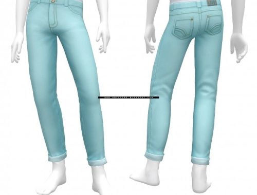 Holiday Gift 2 sweater recolor and  jeans at Onyx Sims