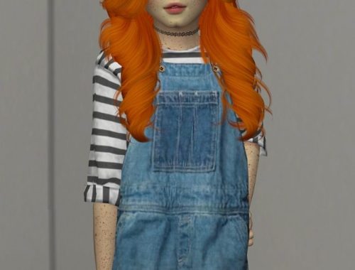 TSMINHSIMS SURGE HAIR KIDS AND TODDLER VERSION by Thiago Mitchell at REDHEADSIMS