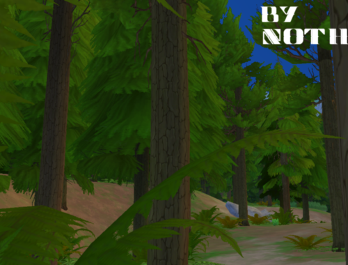 Real Life Trees (no fade/LOD)