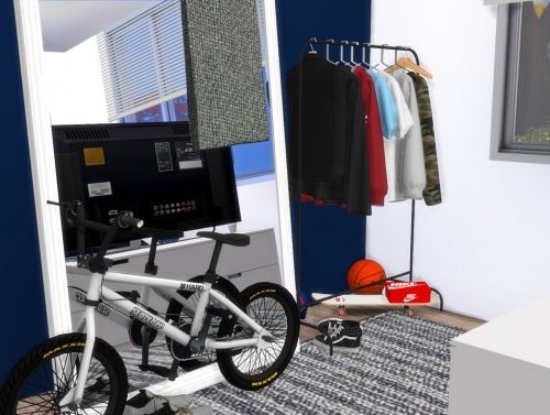 TEENAGE BOY BEDROOM at MODELSIMS4