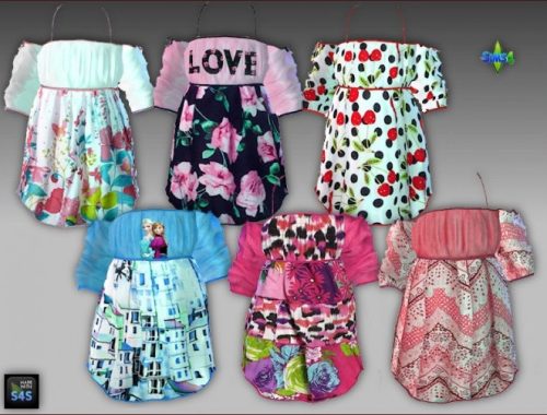 Summer dresses and hair bows for girls by Mabra at Arte Della Vita