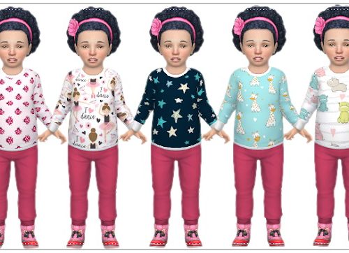 Toddlers Shirts Misc at Annett’s Sims 4 Welt