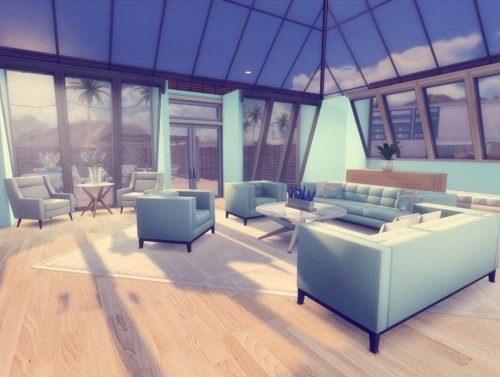 The Palms two bedroom house at Simming With Mary