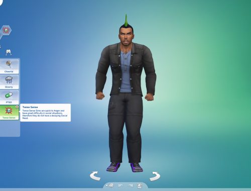 Tense Sense ? Custom Trait (Available for Teens and older)