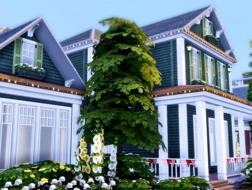 Houlton Colonial Farmhouse for the Family at Simsational Designs