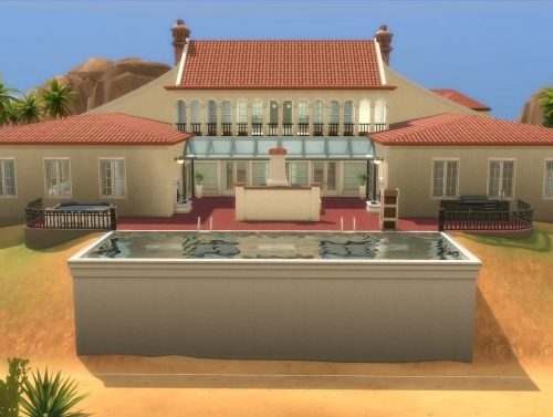 Spanish Revival Mansion NO CC by boxod