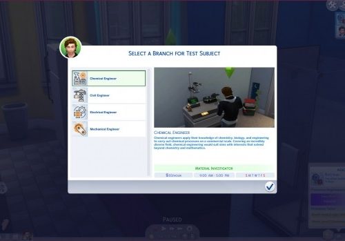 Engineering Career Mod by Simply_Sims8