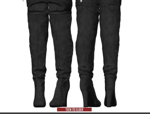 HFF SIMS SUEDE HIGHT BOOTS at REDHEADSIMS