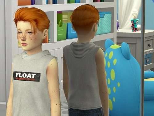 ANTO PUMA HAIR KIDS AND TODDLER by Thiago Mitchell at REDHEADSIMS – Coupure Electrique