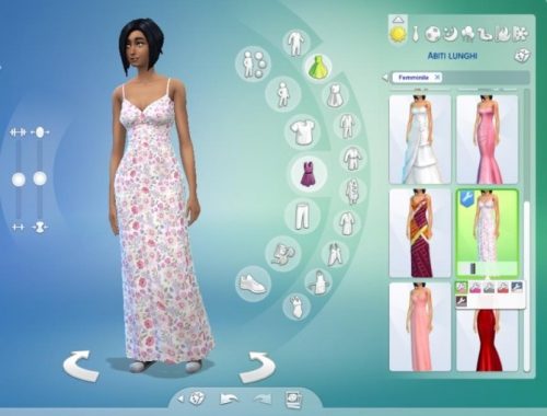 Everyday floral dresses 6 recolors by lurania