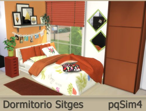 Sitges Bedroom at pqSims4
