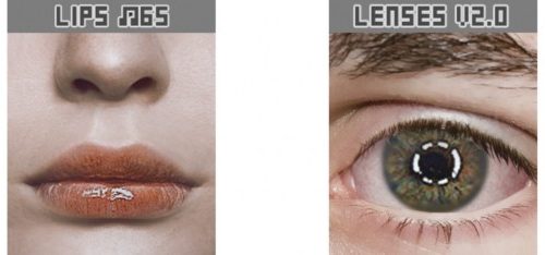 Makeup set #2 lips & lenses at Magic-bot