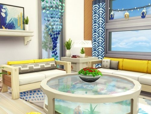 Bright Summery Apartment at Aveline Sims