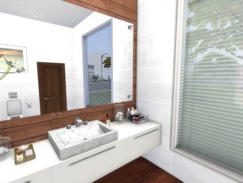 STYLISH & NATURAL BATHROOM at Dinha Gamer