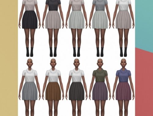 Loft Pea Coat Skirt S3 Conversion at Busted Pixels