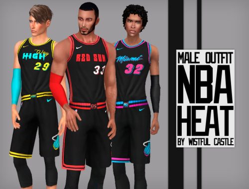 NBA Heat - male outfit