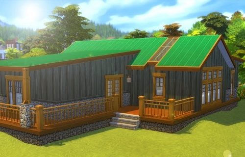 8 Sim Starter Home CC FREE by suojatti at Mod The Sims