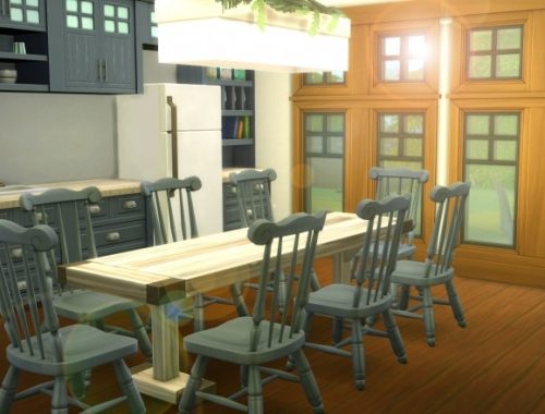8 Sim Starter Home CC FREE by suojatti at Mod The Sims