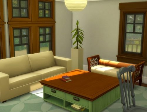 8 Sim Starter Home CC FREE by suojatti at Mod The Sims