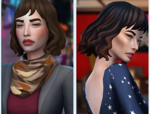 CONNIE HAIR at Candy Sims 4