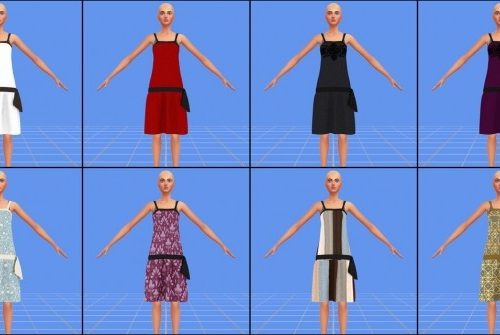 1920 Flapper dress 01