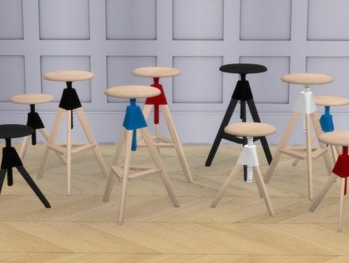 TOM AND JERRY stools at Meinkatz Creations