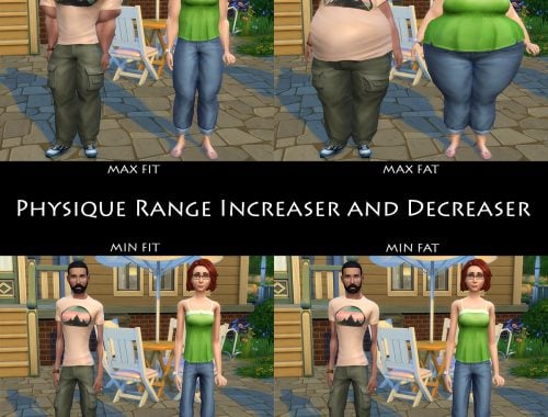 Physique Range Increaser and Decreaser