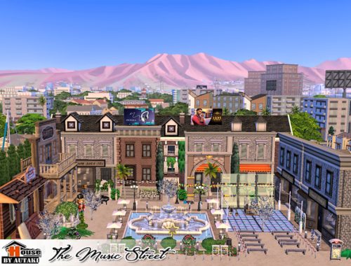 The Music Street by autaki
