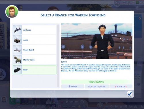 Ultimate Military Career by asiashamecca at Mod The Sims