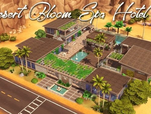 Just Maristella (Save File) Oasis Springs redone at Jenba Sims