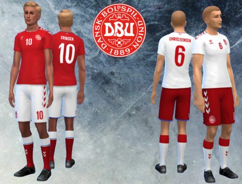 Denmark National Team Football Kit fitness needed