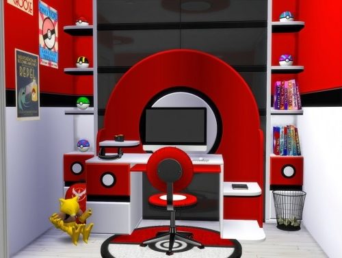 POKEMON ROOM at MODELSIMS4