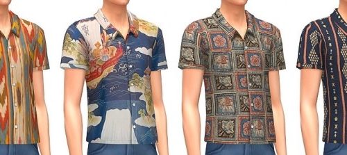 Printed Shirts at Marvin Sims