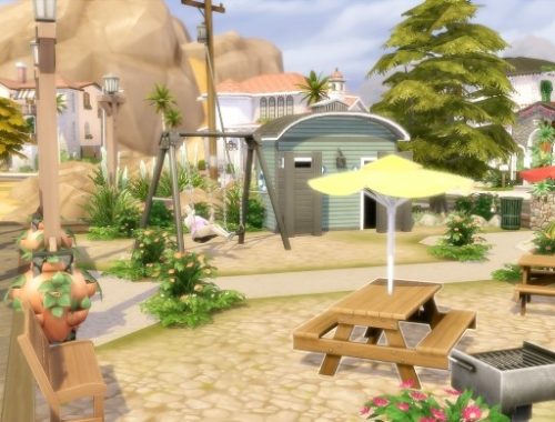 Suburban Park Oasis Springs at Via Sims