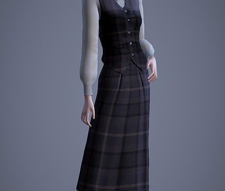 Scholar Vest & Skirt at Magnolian Farewell