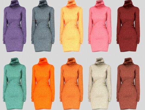 Selena Sweater Dress at Daisy Pixels